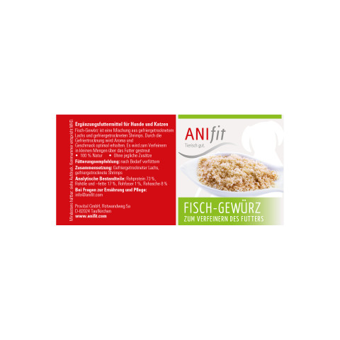 Hond Kat Accessories B.A.R.F. Snacks Voedingssupplementen Viskruiden 20g 1 Stuk -3- Anifit